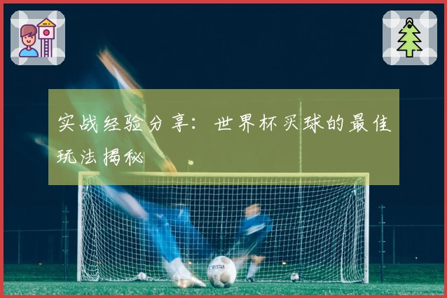 实战经验分享：世界杯买球的最佳玩法揭秘